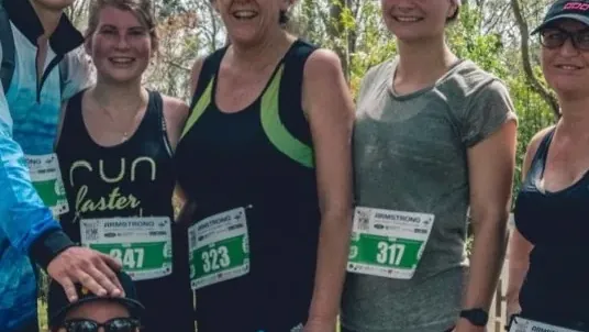 Fun run contestants