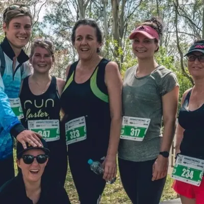 Fun run contestants